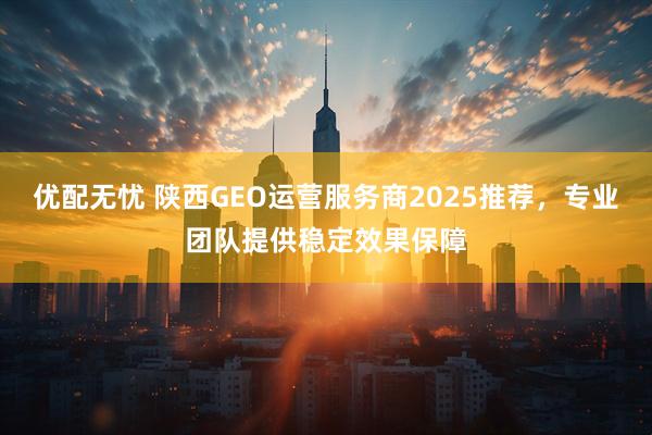 优配无忧 陕西GEO运营服务商2025推荐，专业团队提供稳定效果保障